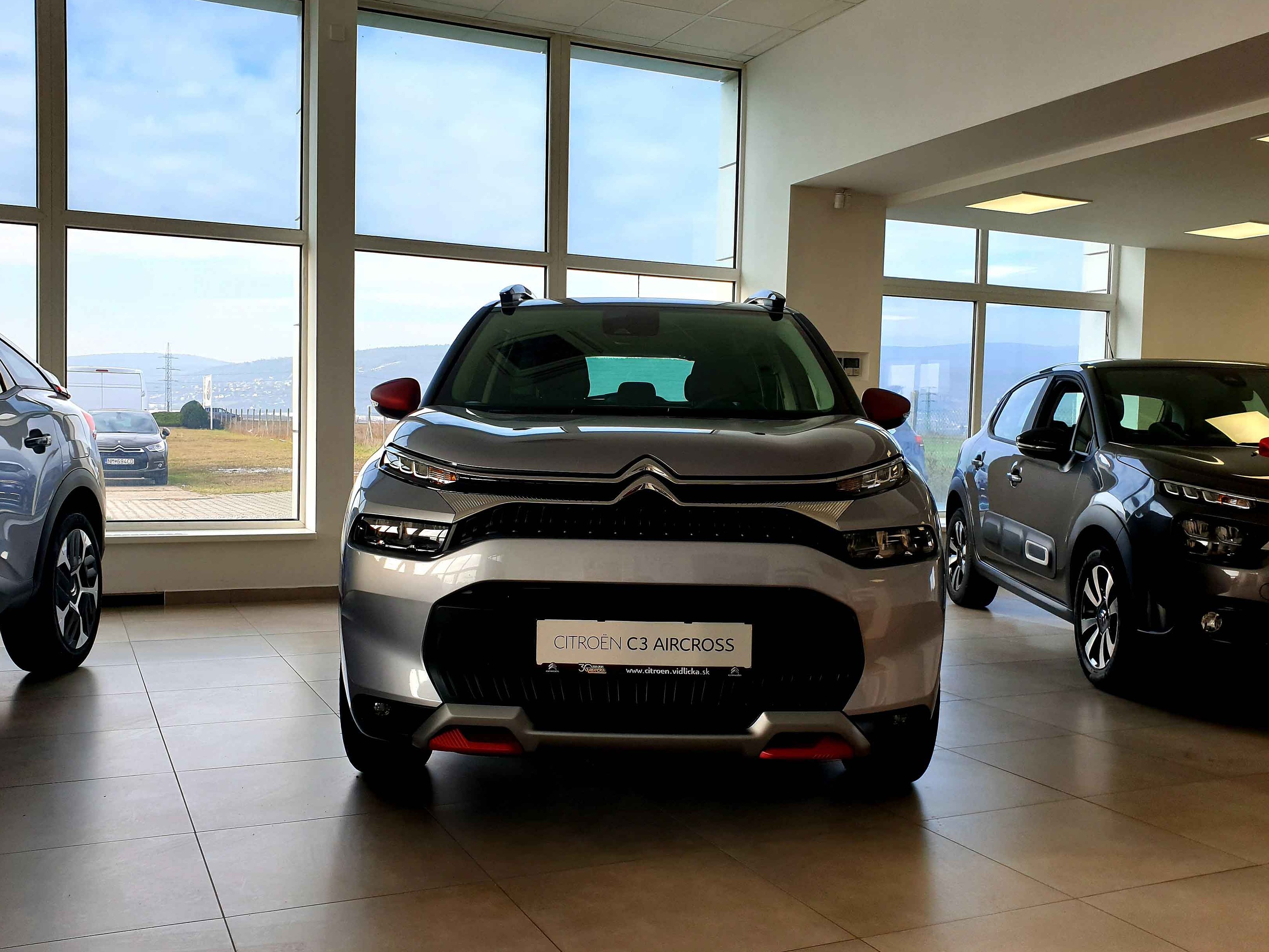 Nový Citroën C3 Aircross sivá ARTENSE